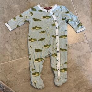 Milkbarn Infant Frog Footie